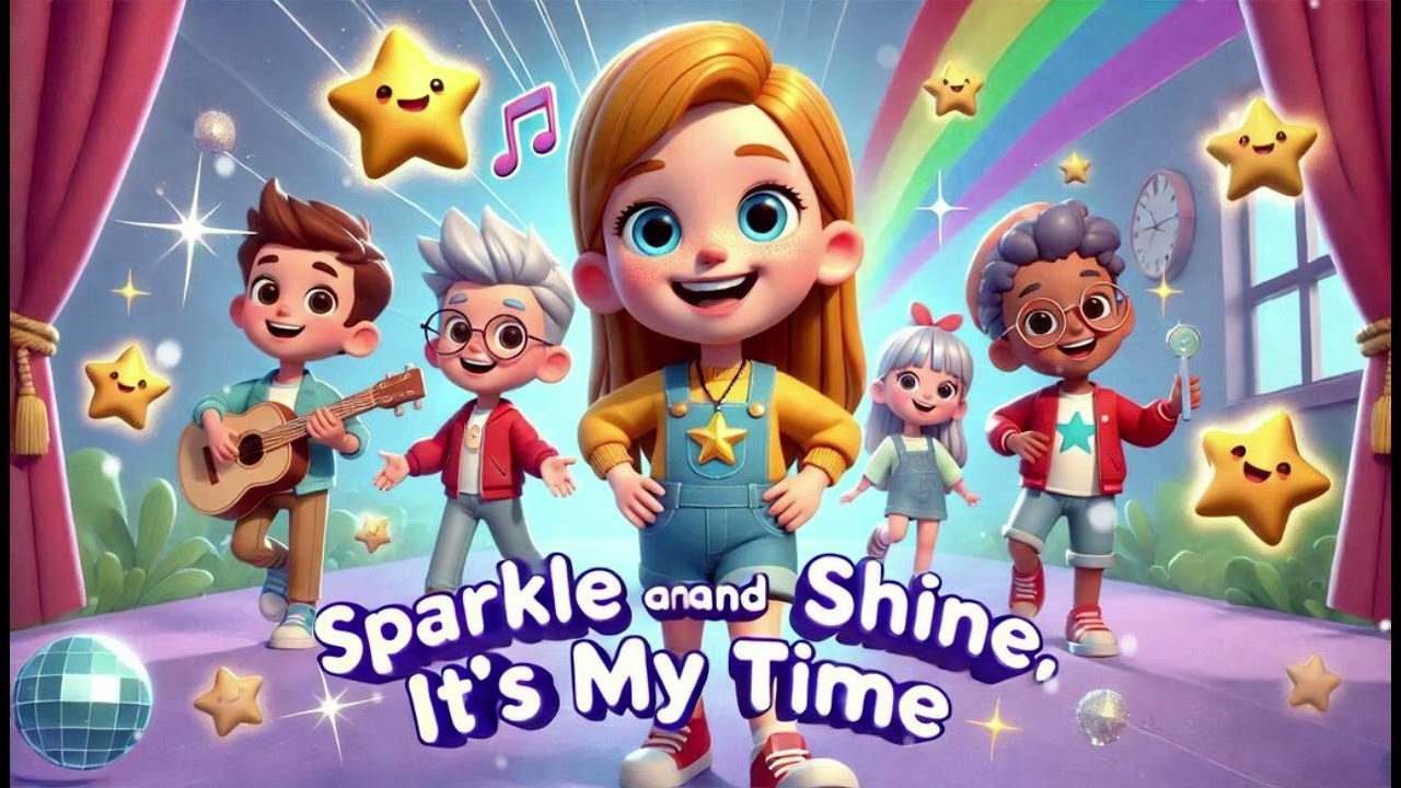 Sparkle and Shine, It’s My Time: A Magical Journey of Confidence and Joy!