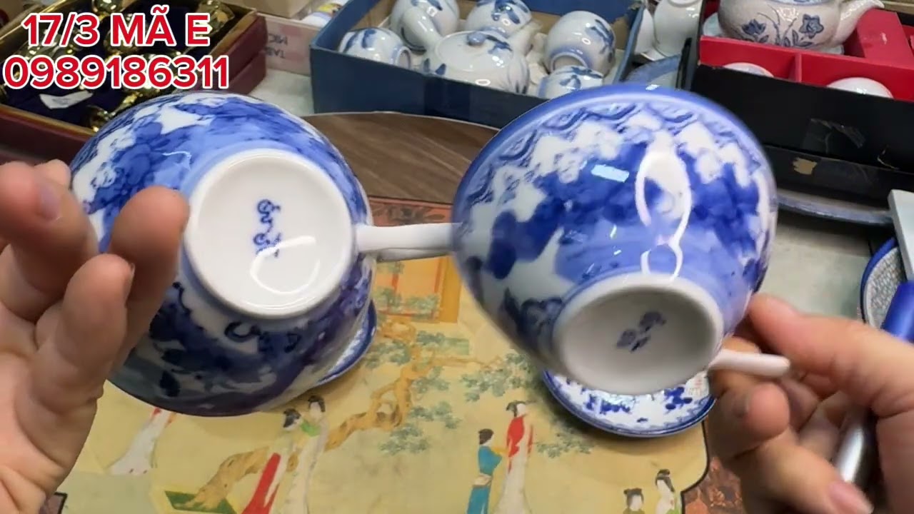 17/3 MÃ E… tổng sale dọn nhà ạ. Bộ trà, bình hoa. … e mời cô chú ạ