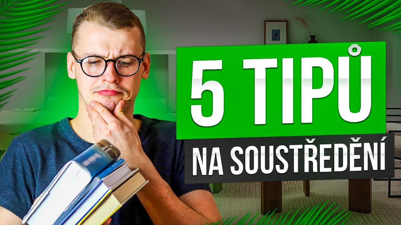 5 tipů, jak se soustředit na učení nebo práci