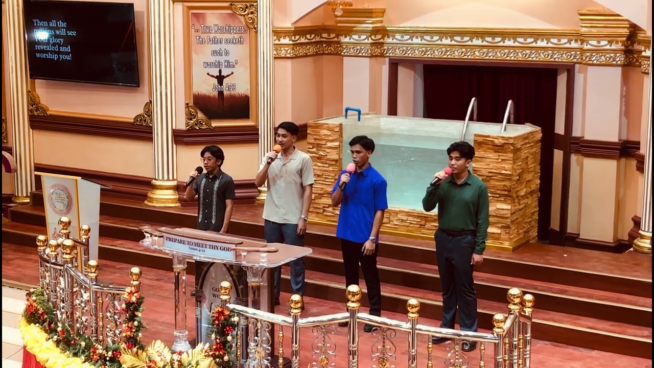 HALLELUJAH TO THE LAMB | LIVE QUARTET
