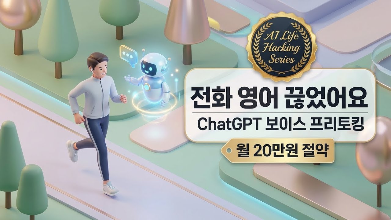 전화영어 당장 끊으세요! 챗GPT 보이스로 '0원' 무제한 프리토킹 하는 법