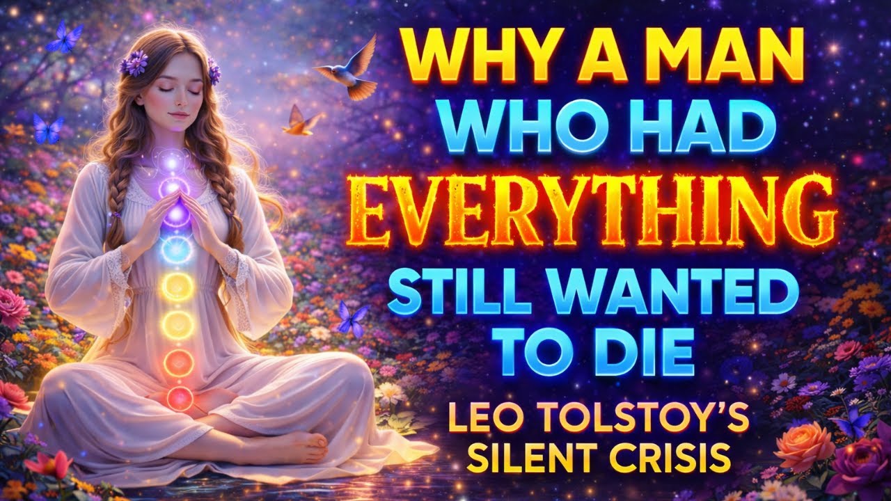 Why A Man Who Had Everything Still Wanted to Die, Leo Tolstoy’s Silent Crisis