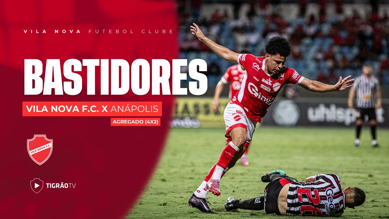 BASTIDORES DA CLASSIFICA&Ccedil;&Atilde;O - VILA NOVA F.C.X AN&Aacute;POLIS - (QUARTAS DE FINAL)