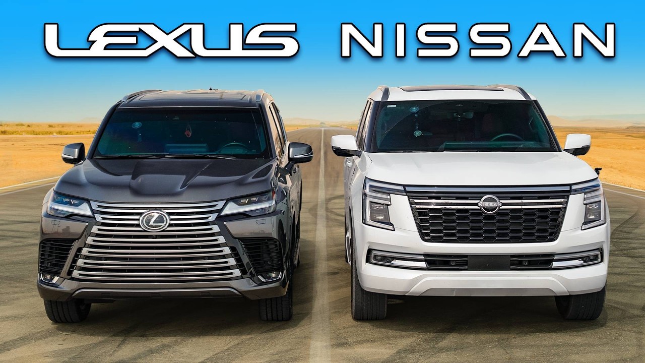 Nueva Nissan Patrol vs Nueva Lexus LX: ¡ARRANCONES!