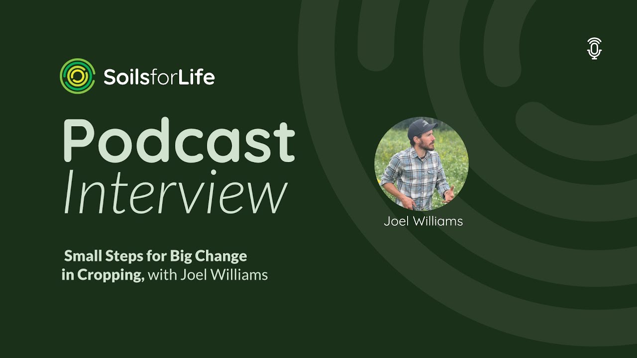 Small Steps for Big Change in Cropping, with Joel Williams