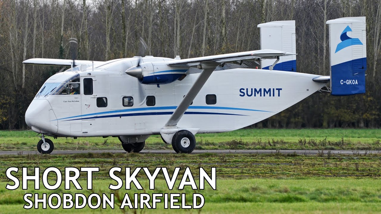 Summit Air Short SC-7 Skyvan C-GKOA - Shobdon Airfield