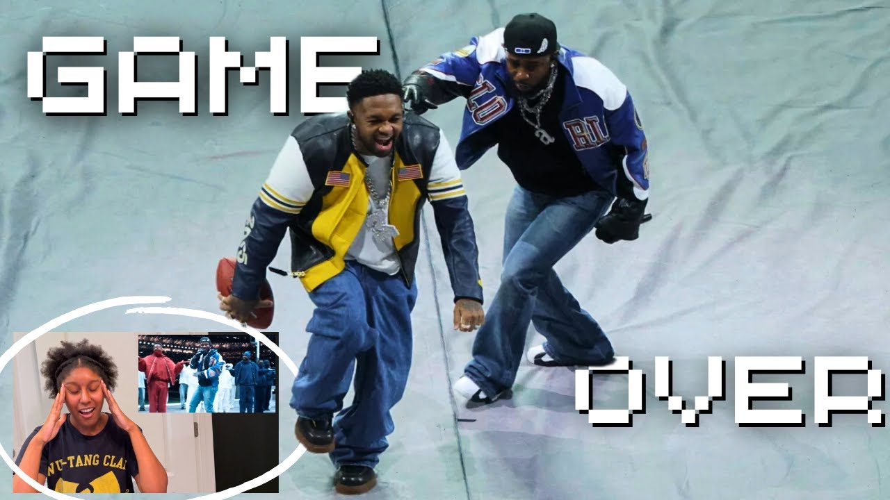 SAY DRAKE 👀 Kendrick Lamar's Super Bowl Halftime Live Performance reaction!