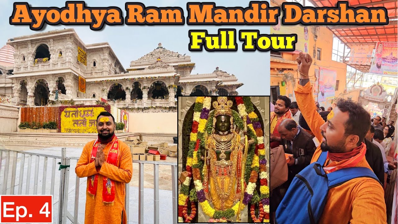 AYODHYA RAM MANDIR DARSHAN & CITY TOUR | Full Guide & Itinerary | All Must Visit Tourist Places 🙏