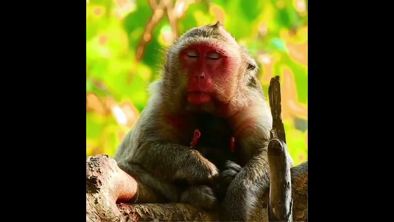 Cutest Monkey Mom and Baby Bonding Moments Ever! 😍🐒