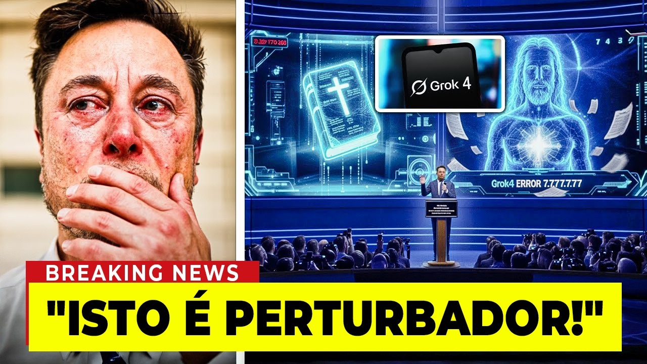ELON MUSK: “A IA GROK foi questionada sobre JESUS — A resposta ATERRORIZOU OS ATEISTAS”