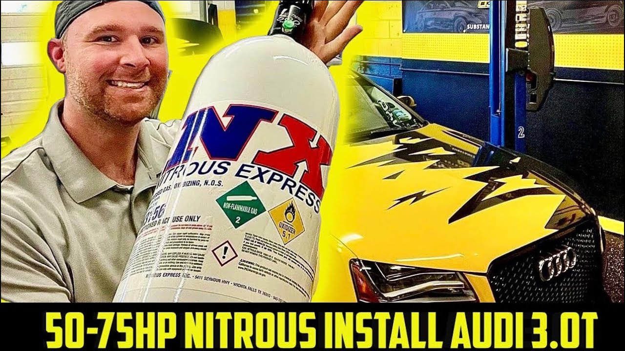 Nitrous install on Audi 3.0t and how to!