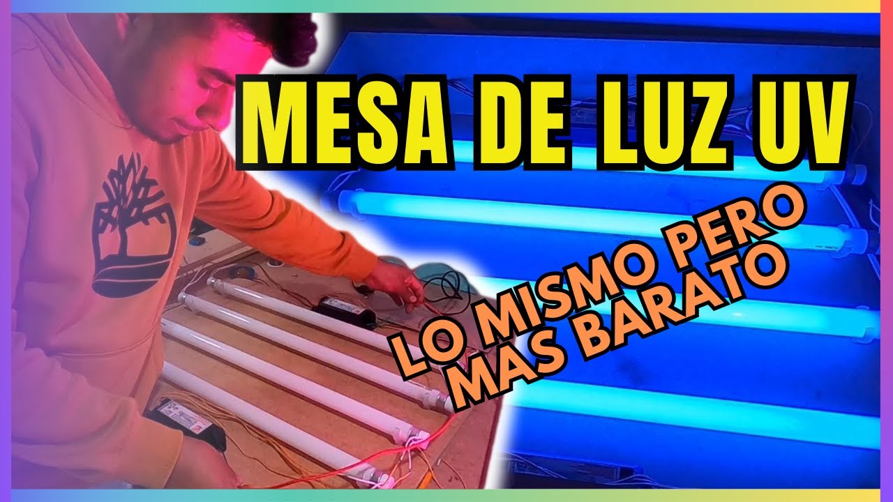 Mesa de Insolado Para Serigrafía / Como exponer un marco de serigrafía / #serigrafìa / luz UV