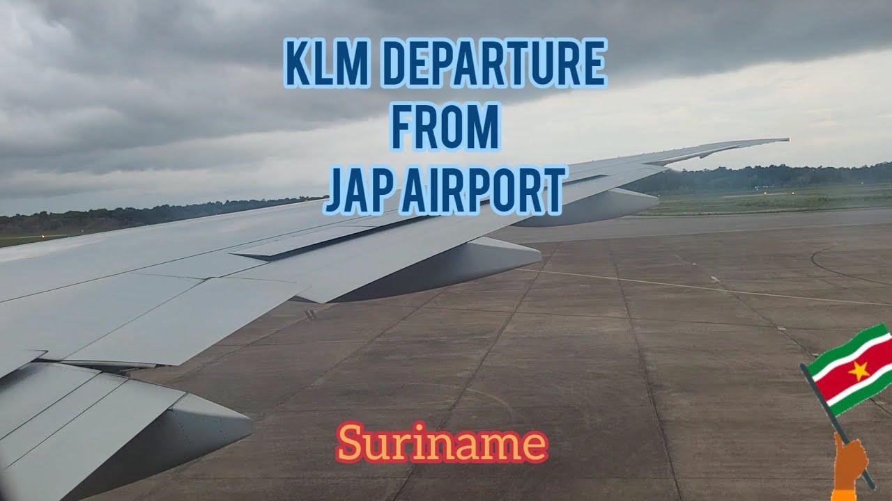 Suriname#travel #KLM Take off/ Departure  from JAP Airport #aviation (1)