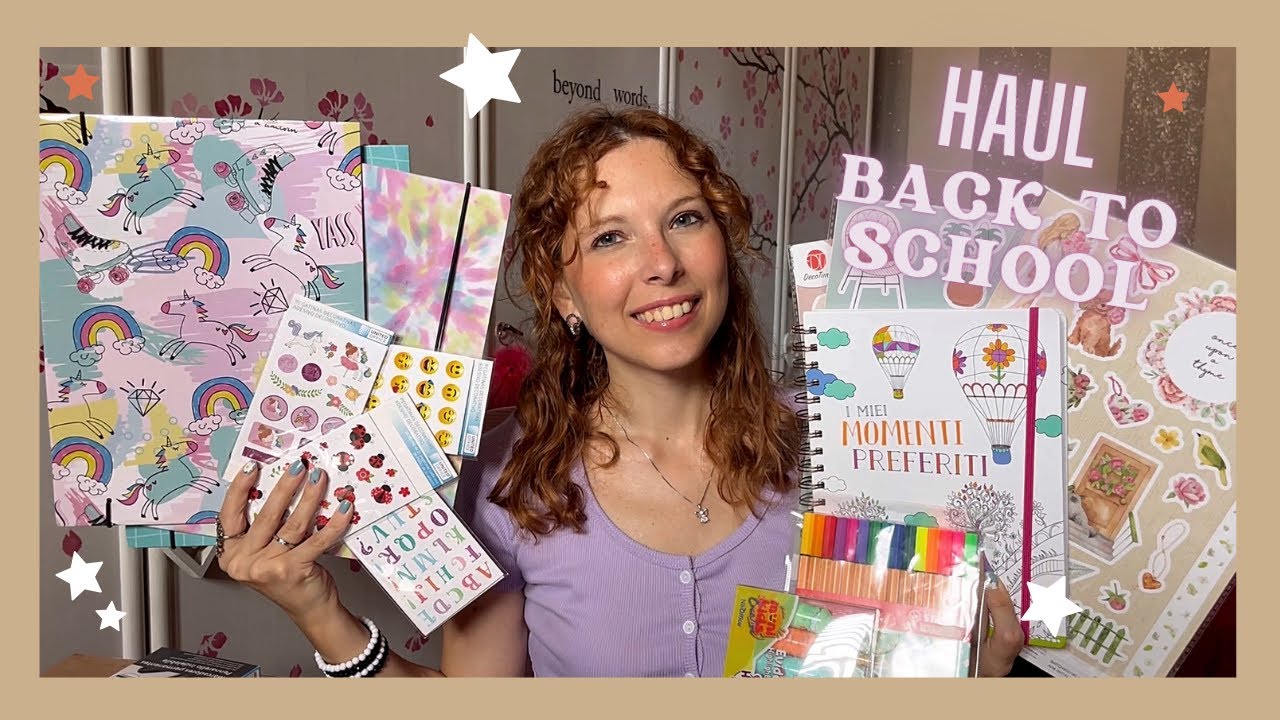 HAUL BACK TO SCHOOL 2024 🛍️ Tanta cancelleria ✨