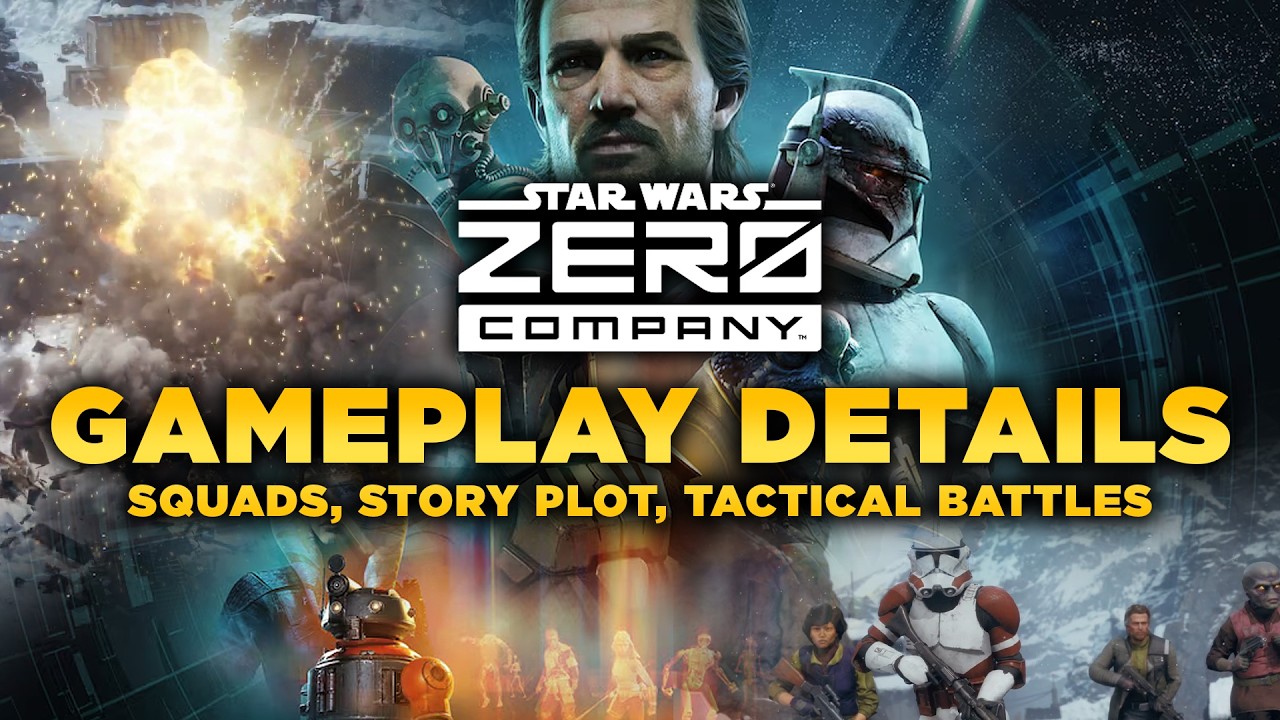 Squads, Missions, Story Plot, and MORE in Star Wars: Zero Company