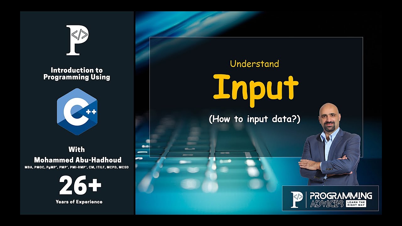 Lesson #18 - User Inputs