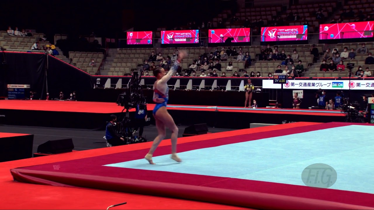 FENTON Georgia-Mae (GBR) - 2021 Artistic Worlds, Kitakyushu (JPN) - Qualifications Floor Exercise