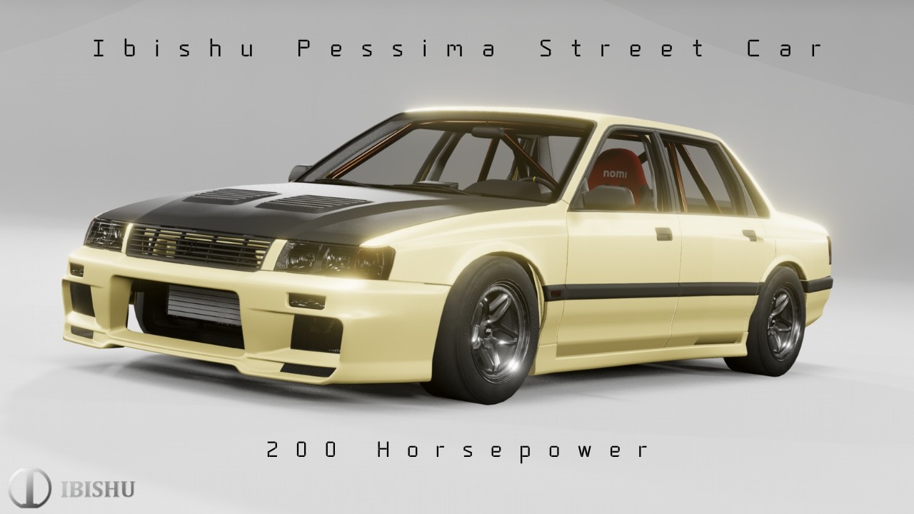 Beamng.drive VR Ibishu Pessima Street Racing