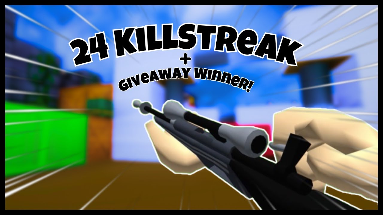 24 KillStreak With The Buck Crackshot + Giveaway Winner! | Shell Shockers