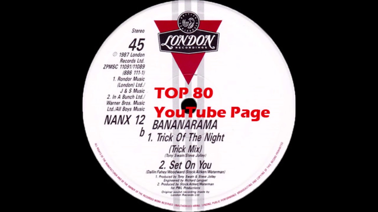 Bananarama - A Trick Of The Night (Tricky Mix)