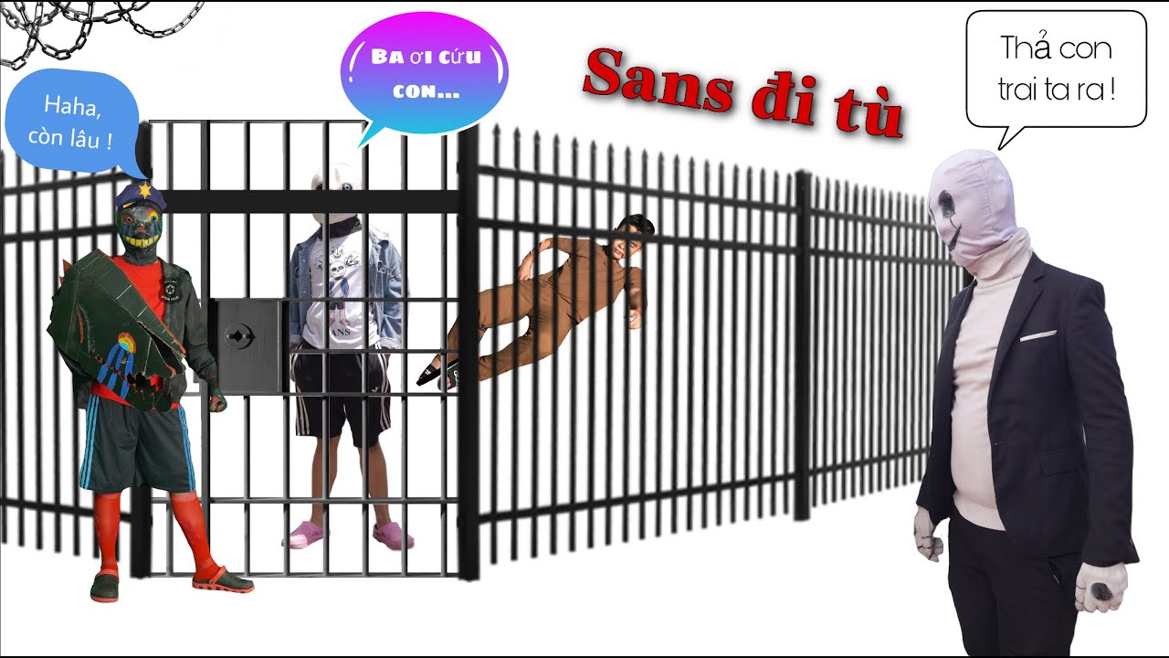 PHÁP SƯ GANGSTER GAME [TẬP 3] Sans Đi Tù Và Sự Xuất Hiện Cực Ngầu Của Gaster