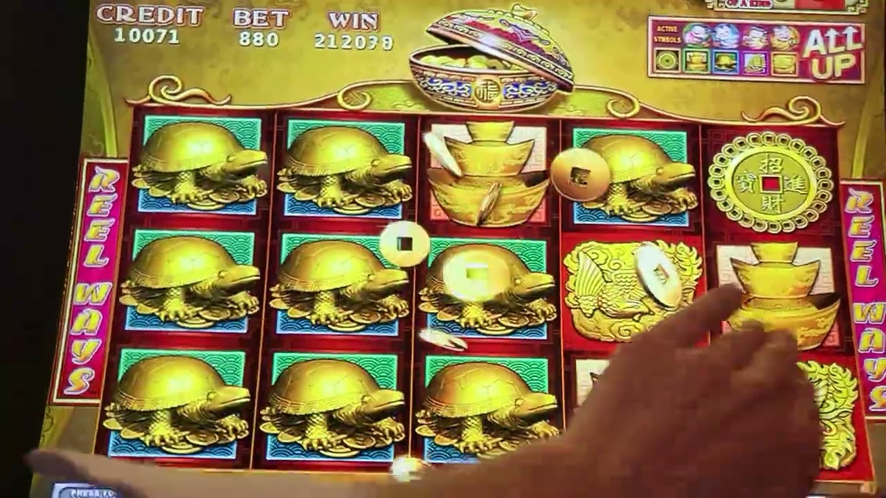 88 Fortunes Gigantic Jackpot Turtles 🐢 ♥️ line hit almost 2k alone freegames slot machine 880 bet