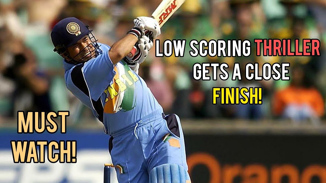 Low Scoring Thriller Gets A Close Finish! | New Zealand V India | 5th ODI 2003 Highlights