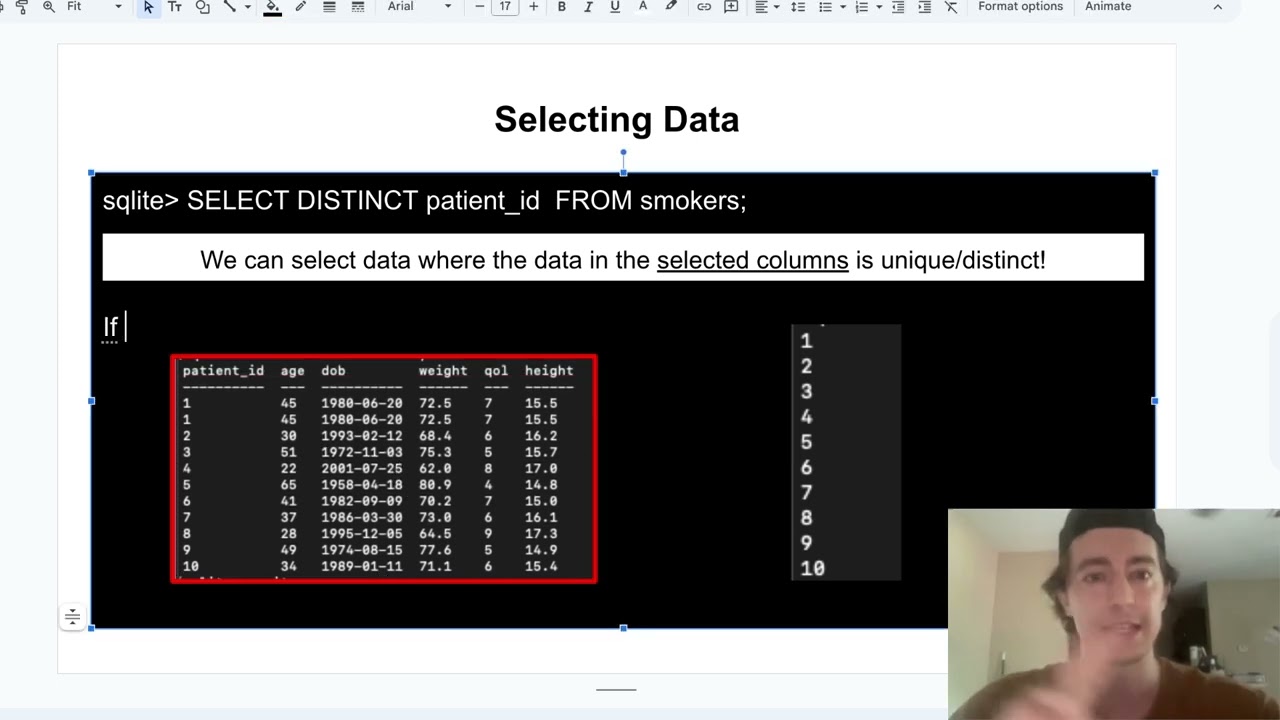 Importing External Data, Selecting Data, and Conditionals with SQL via the SQLite CLI Program