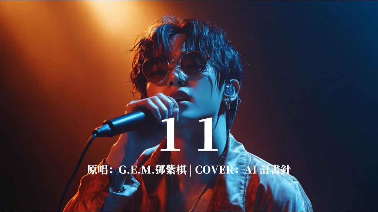 AI 訂書針   11 COVER  原唱：G E M 鄧紫棋  愛意就像大雨落下   【動態歌詞 Lyrics】