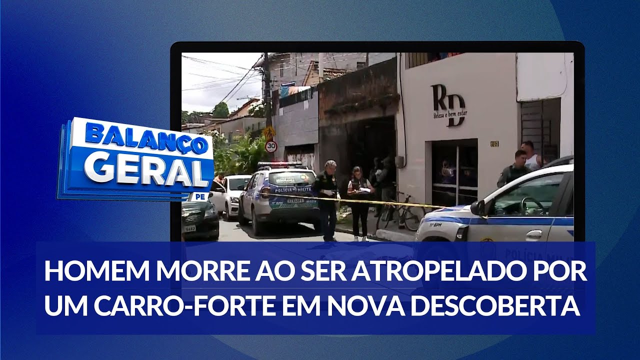 Ciclista morre após ser atropelado por um carro-forte em Nova Descoberta nesta sexta (27)
