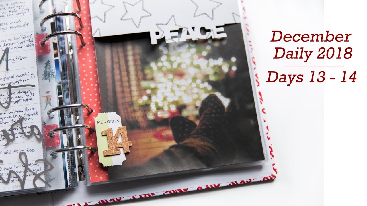 December Daily® 2018 | Days 13 & 14