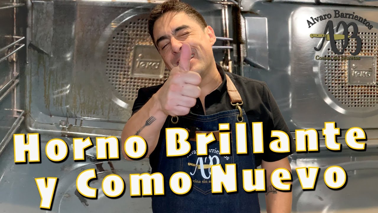 Horno Brillante y como nuevo por siempre. Como recuperar y mantener tu horno impecable, sin manchas