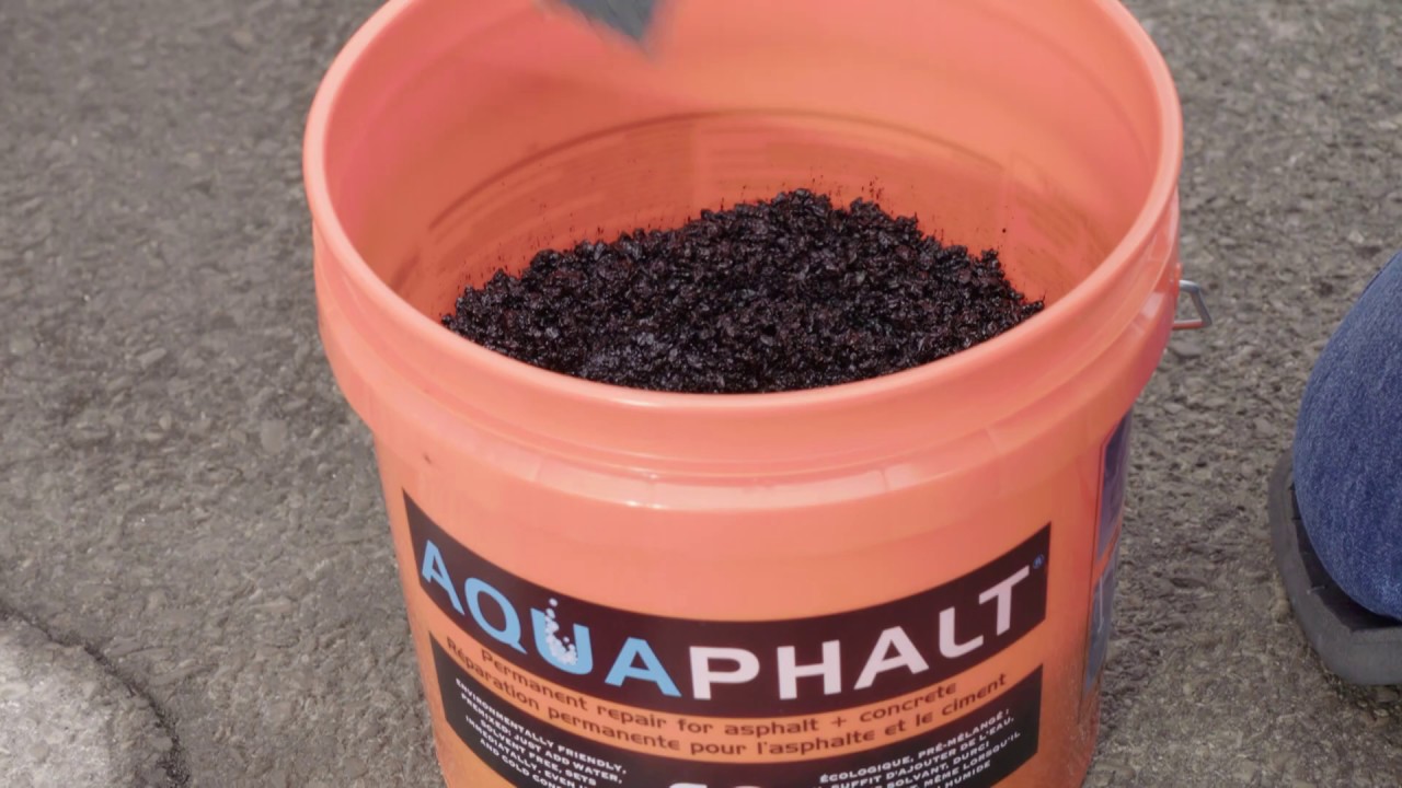 How to Repair Asphalt | Aquaphalt 6.0 (Medium)