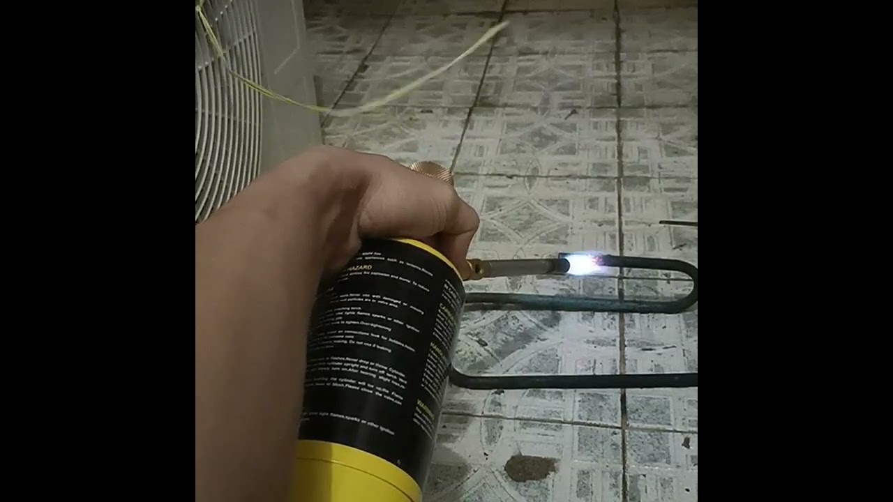 Blazing Copper MAPP Torch vs Fan Blower Compresor