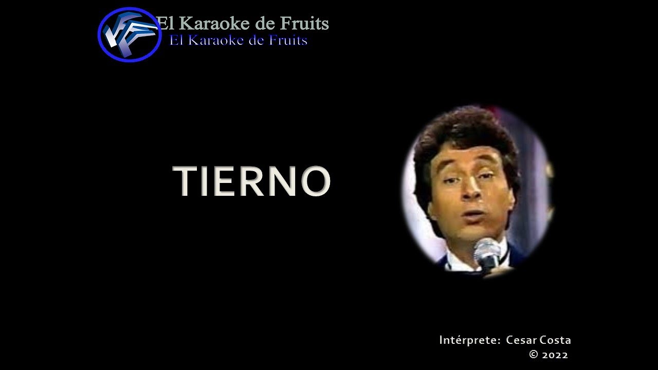 Cesar Costa Tierno Karaoke