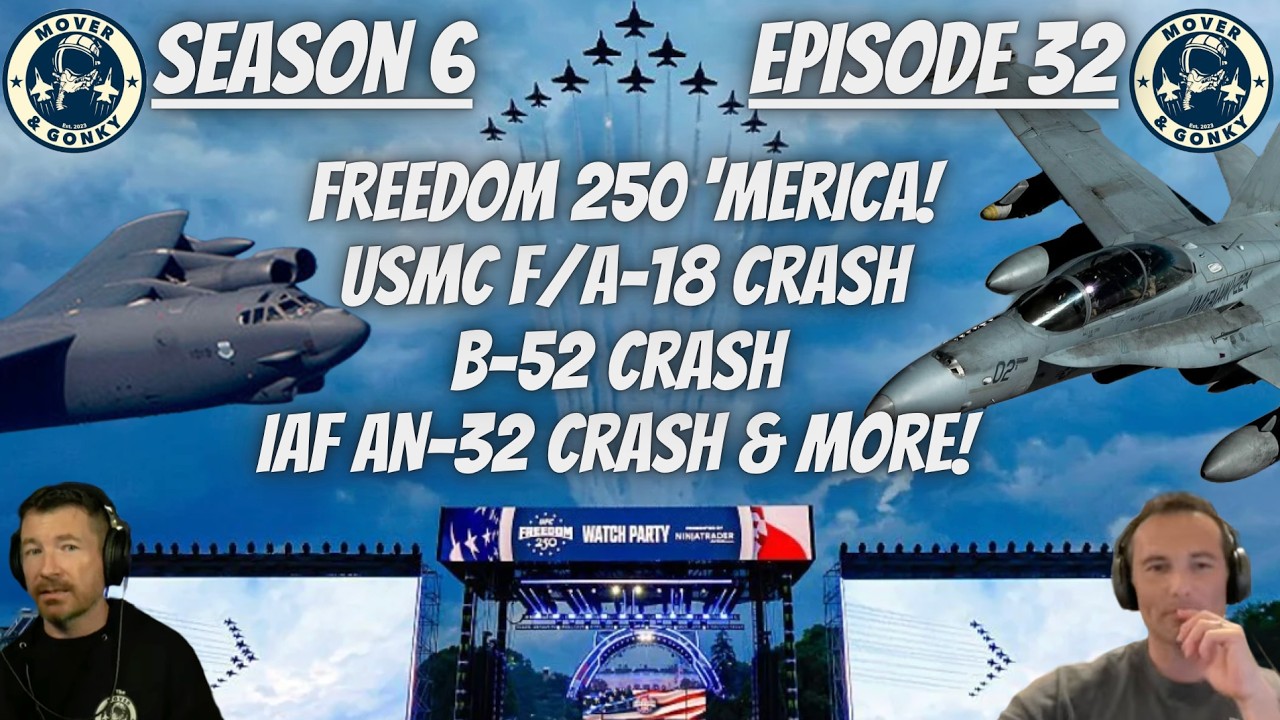 ***LIVE!*** Fighter Pilots React to This Week's Wildest Aviation  Stories- S6 EP32