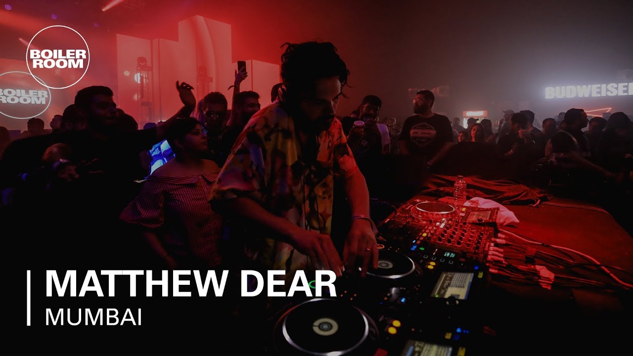 Matthew Dear  | Boiler Room x BudX Mumbai