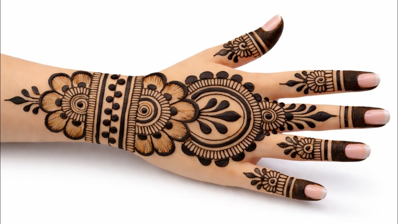 Eid Special Simple Mehndi Design| New Stylish Backhand Mehndi Design| Mehandi Design| Ramadan Mehndi