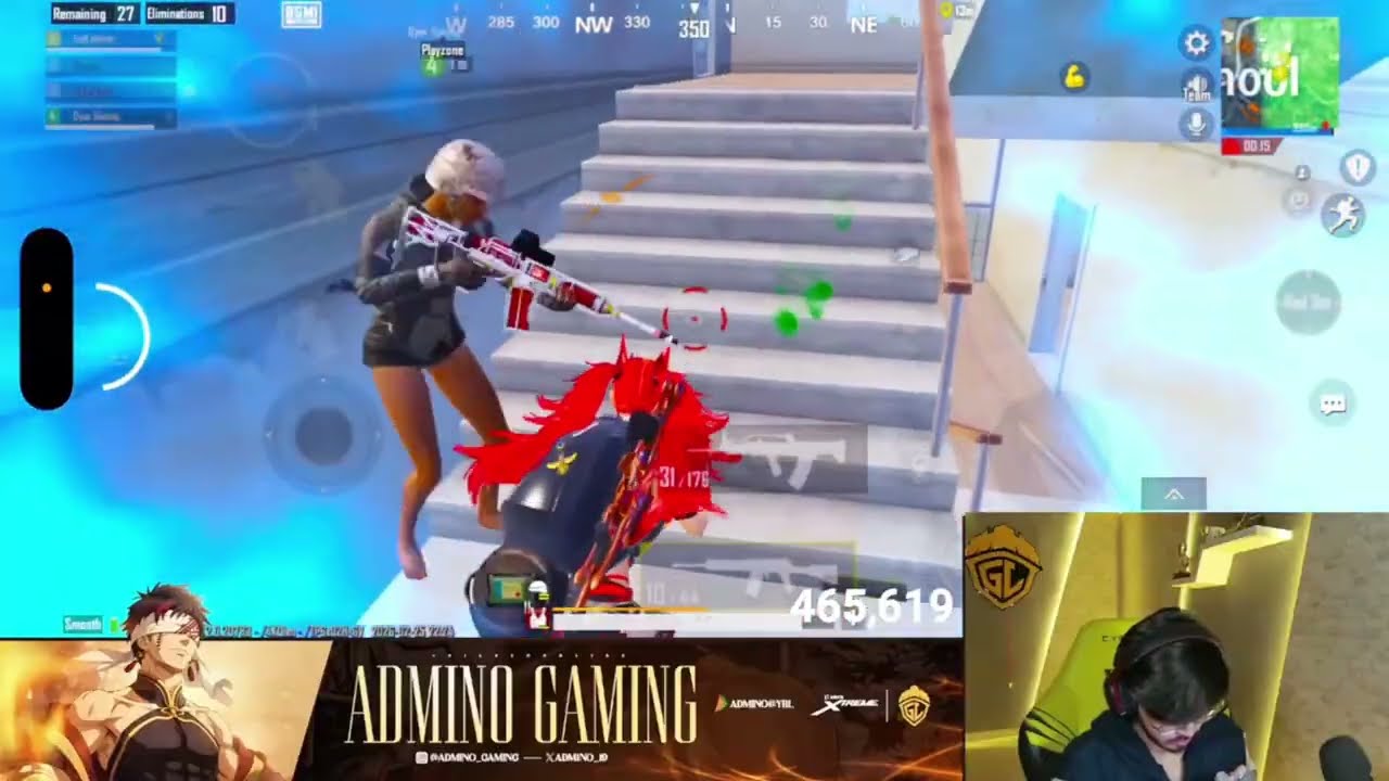 ONLY ONLY FIGHT 🥵 BACK To BACK 🔙 Godl Admino stream clips 😱 | BGMI  |GAMEPLAY ⚡