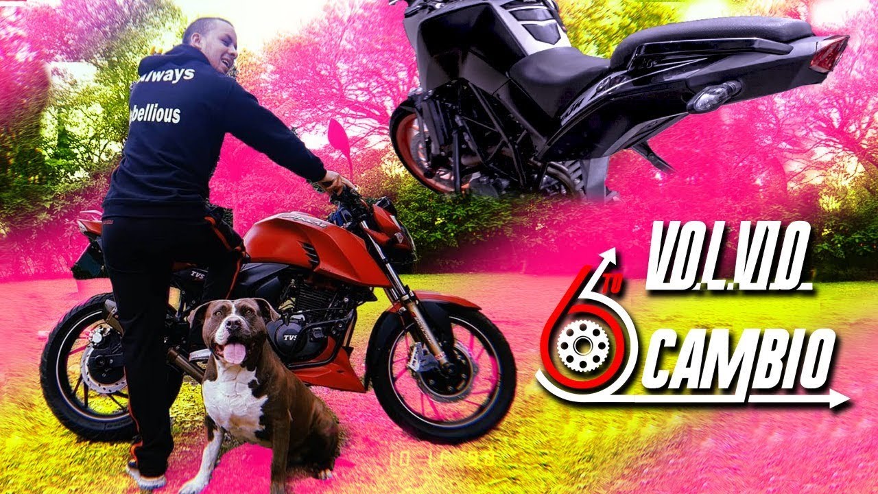 Revisión básica TVS Apache 200 y cortando cola (Parte 2) | KTM Duke 200 - SEXTO CAMBIO