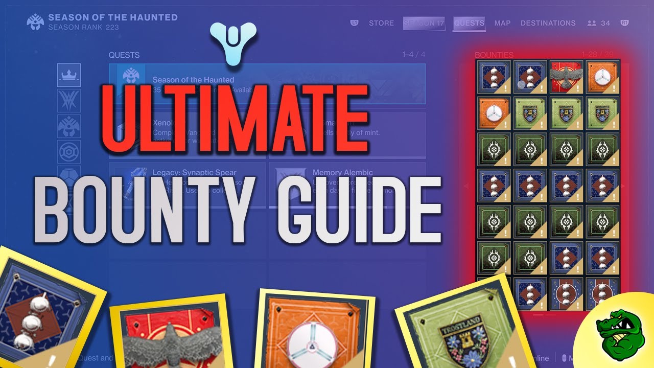 Ultimate Bounty Guide for New/Returning Players in Destiny 2
