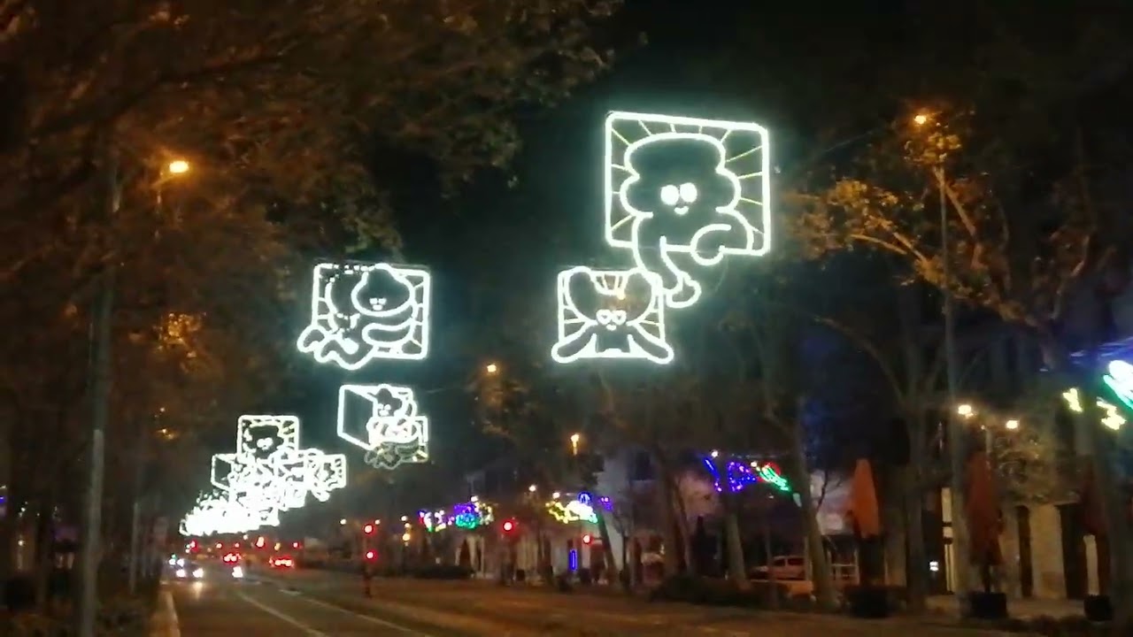 Por las calles de Barcelona en la madrugada en pleno invierno, buscando alguito 