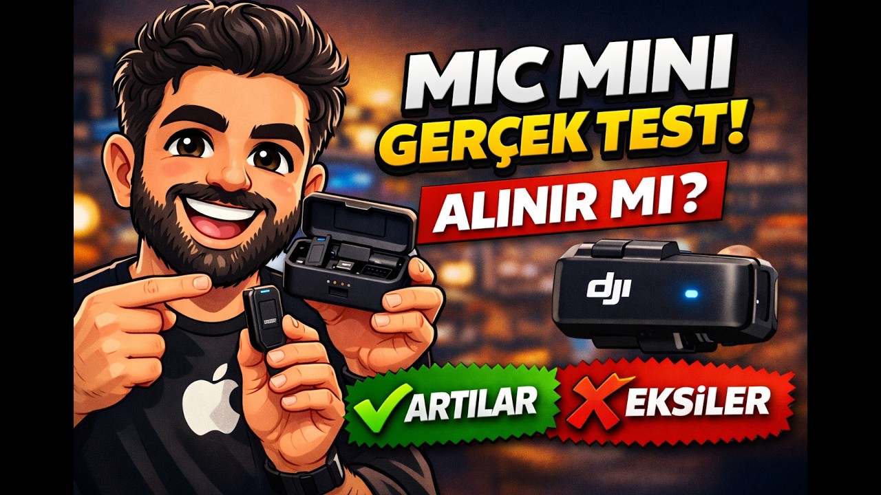 Dji Mic Mini Test- İnceleme