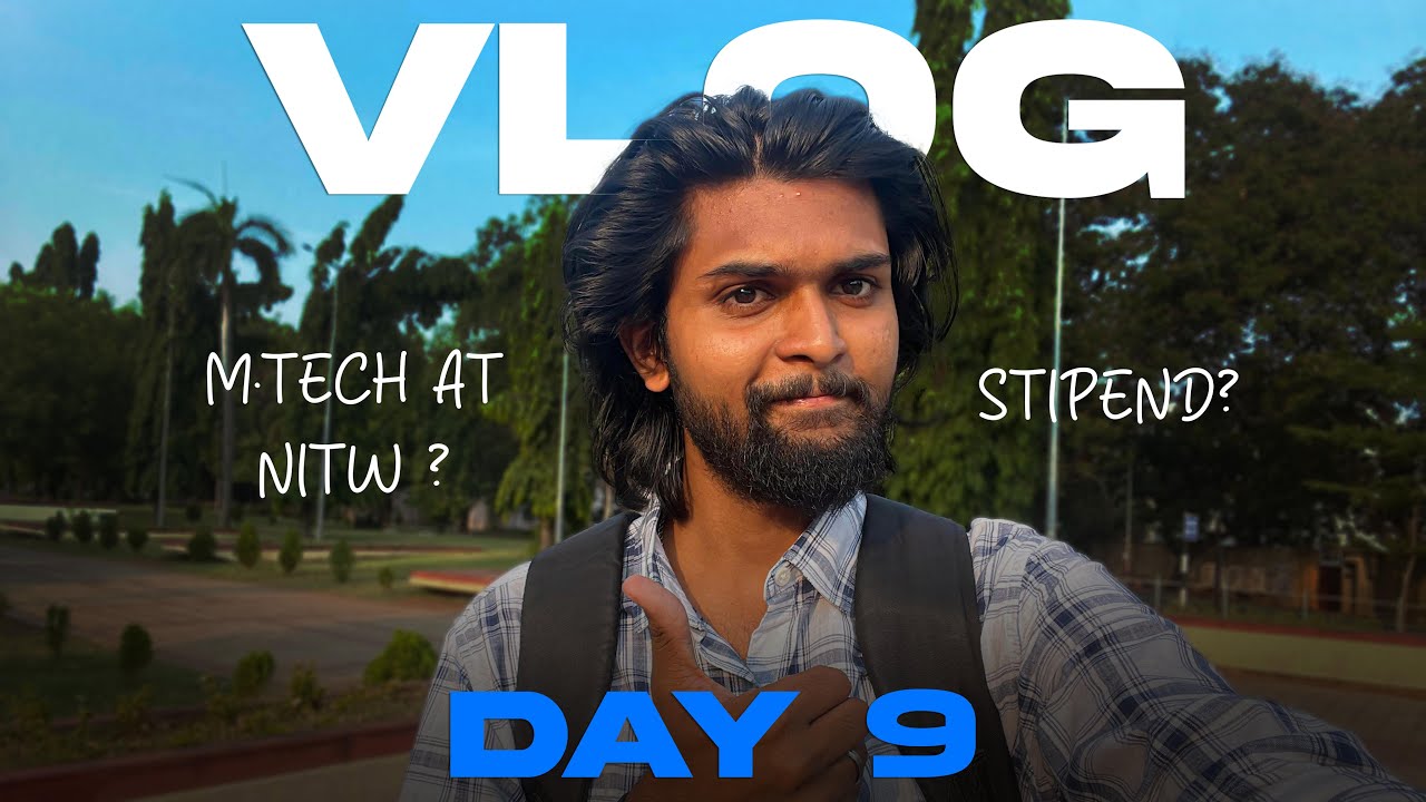 How Much Do MTech Interns Really Earn? 💰 + Deep Learning Basics | Day 9 @ NIT Warangal