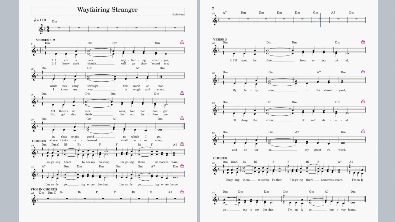 Wayfaring Stranger  - SOPRANO