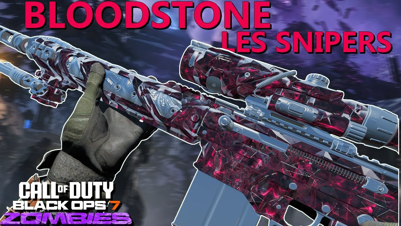 BLOODSTONE sur les SNIPERS 🩸 BO7 ZOMBIES 🧟‍♂️