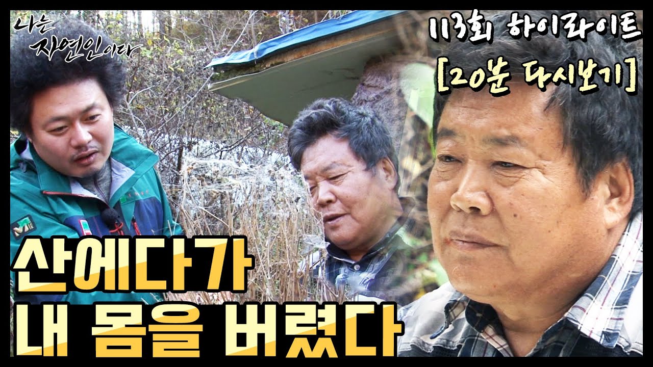 [20분 다시보기] '죽기 위해 산에다가 몸을 버린 자연인의 이야기' 나는 자연인이다 113회 하이라이트, MBN 141105 방송