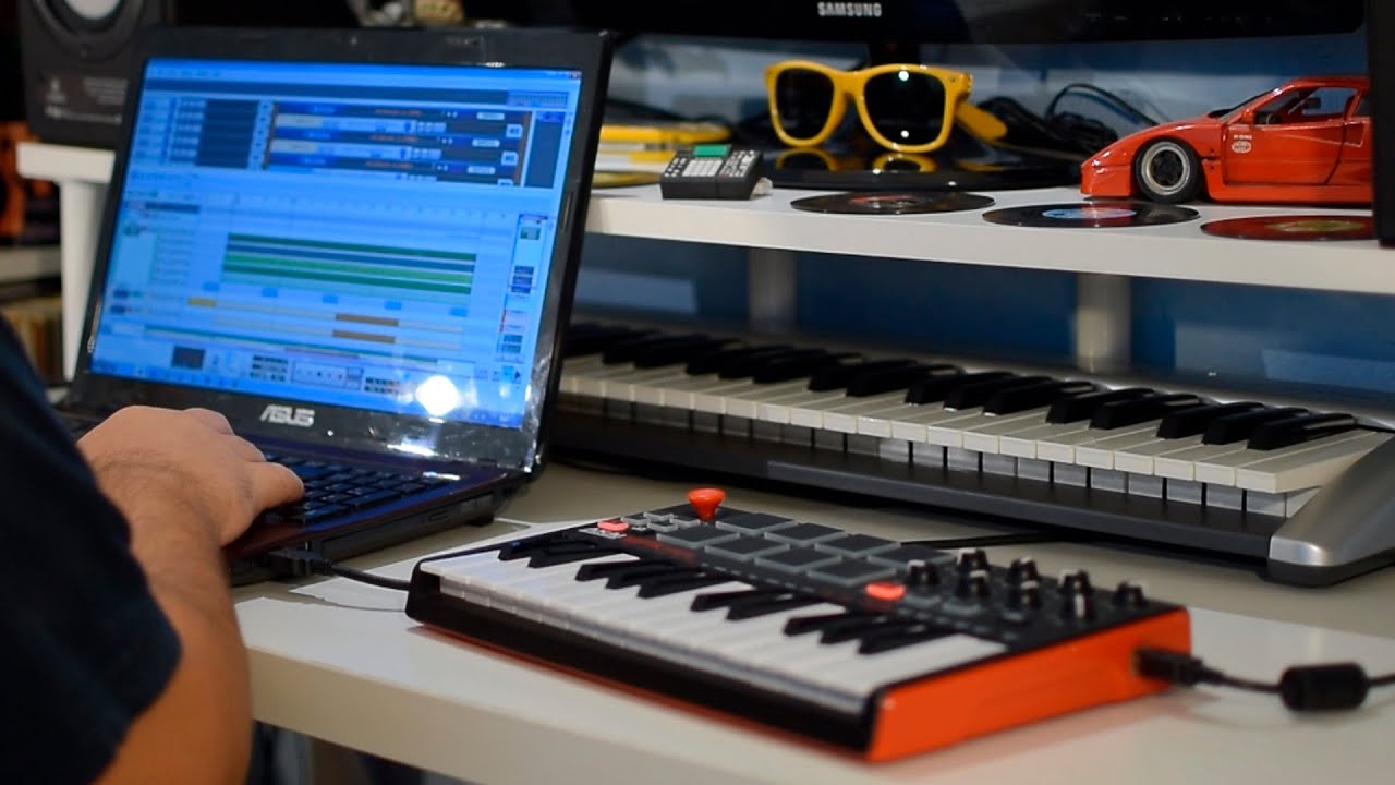 Making a beat Akai MPK Mini Ep72