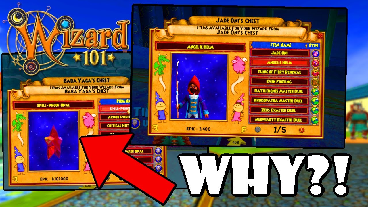 Wizard101 Just EXPOSED Their WORST Drop Rates...