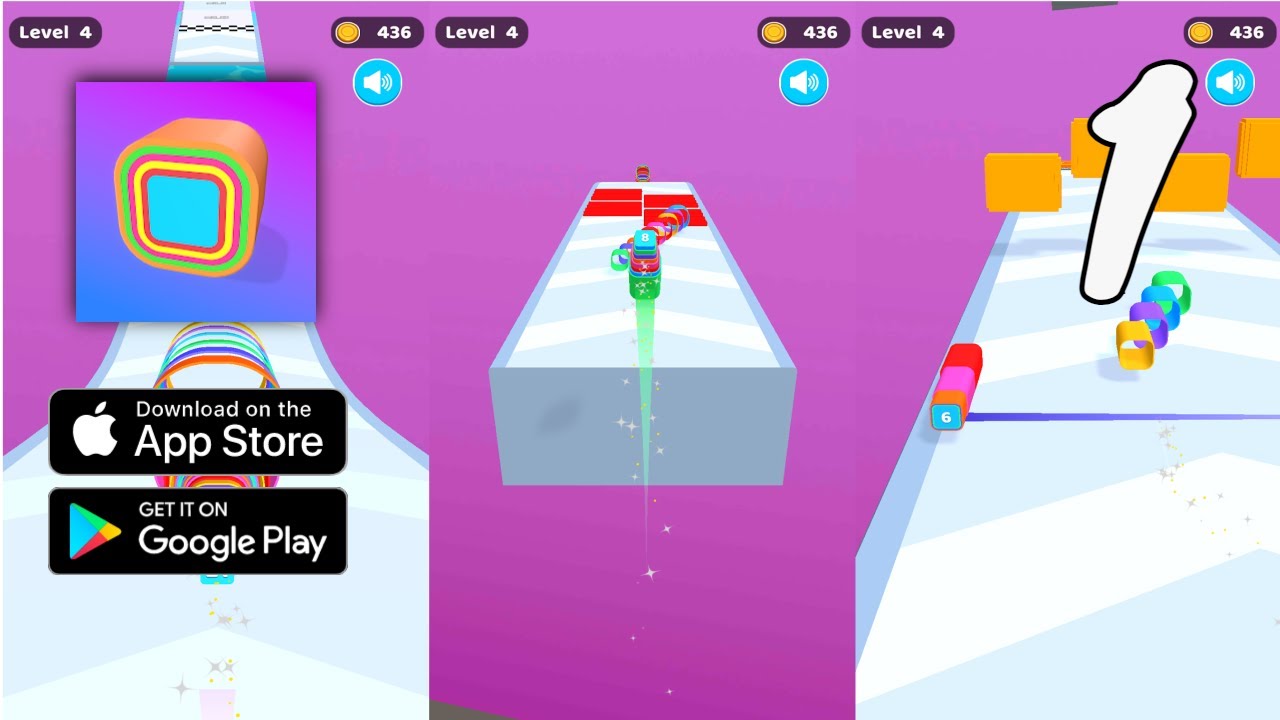 Smash Runner! Gameplay Walkthrough Part 1 - Level 1 ~ 13 (Android, IOS)